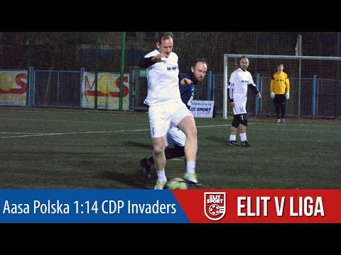 Aasa Polska 1:14 CDP Invaders - ELIT V Liga ZIMA 2017