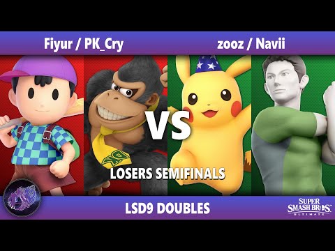 LSD9 - Fiyur/PK_Cry VS zooz/Navii - SSBU Doubles Losers Semifinals