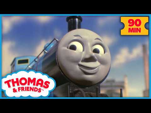 Thomas Helps Solve Problems! | Thomas & Friends | 90 Minutes! - Kids TV Series, Kingdom Kids Zone - Thomas & Friends