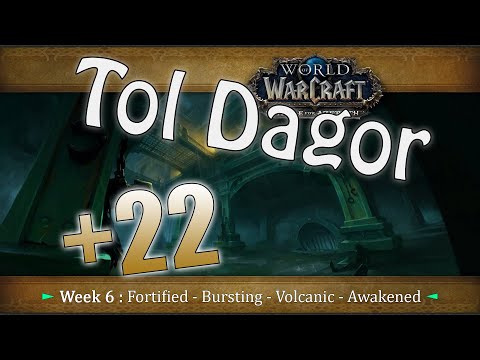 Tol Dagor +22 [Fortified/Bursting/Volcanic/Awakened] Protection Warrior
