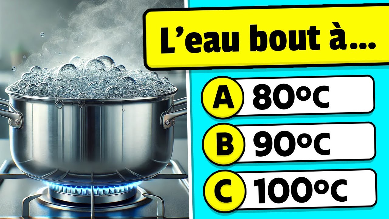50 QUESTIONS pour TESTER TON SAVOIR 🤔❓🌍  À quel point es-tu cultivé ? 📚