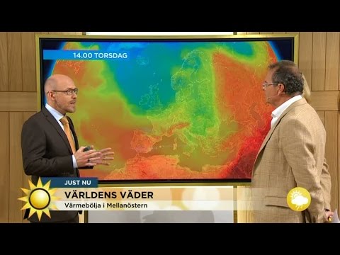 Peter Kondrup: "Kylig och solfattig maj" - Nyhetsmorgon (TV4)