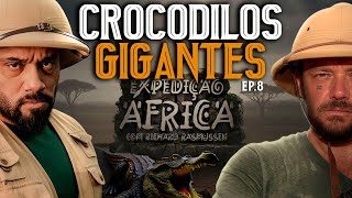 CROCODILO GIGANTE ATACOU O BALESTRIN E O RICHARD - EXPEDIÇÃO AFRICA EP 8