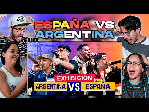 🔴¡ARGENTINA vs ESPAÑA! COLOMBIANOS REACCIONAN a GAZIR y MNAK vs MECHA y STUART [RED BULL 2025]