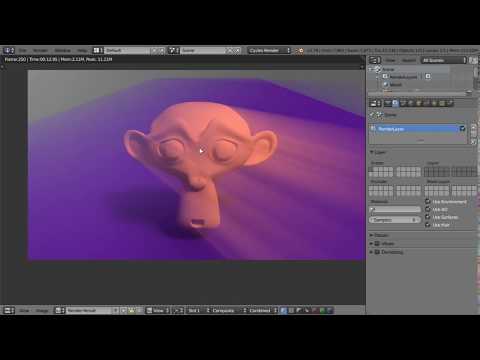 Blender Daily Tips &Tricks#43 :: making light rays