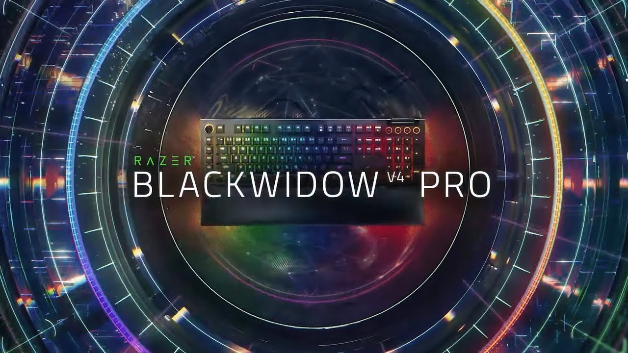 Razer BlackWidow V4 Pro | Full-Blown Battlestation Immersion - YouTube