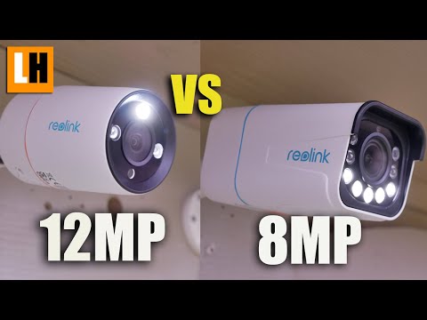 Reolink 1212A VS 811A - Comparing 12MP and 8MP Security Camera Video Quality - Which One Is Better?