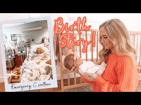 MY BIRTH STORY! EMERGENCY C-SECTION at 33 weeks!! | PREECLAMPSIA