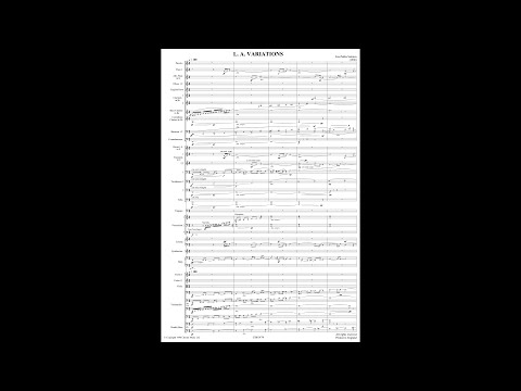 Esa-Pekka Salonen - L.A. Variations (Audio + Full Score)