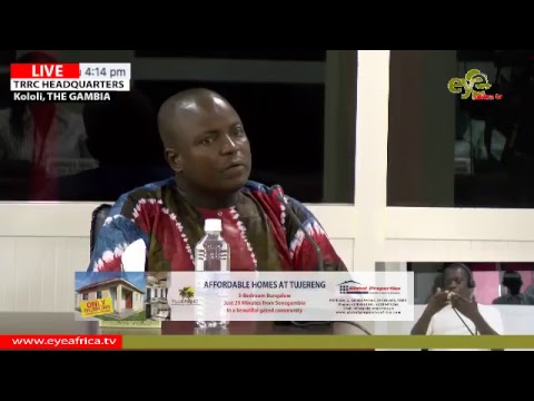 Ensa Mendy TRRC SITTING 28TH MARCH 2019