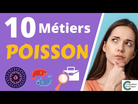 10 métiers pour le POISSON