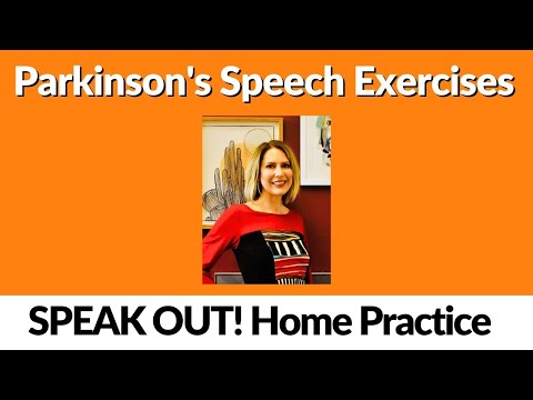 2/2/2024 Parkinson's Speech Exercises: New York SPEAK OUT! Therapy & Research Center