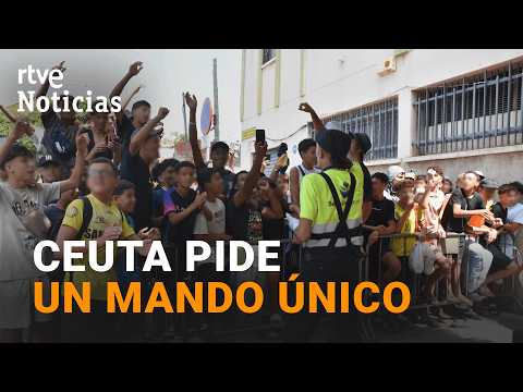Vivas pide un mando único en Ceuta y el Gobierno apuesta por el reagrupamiento de los menores | RTVE