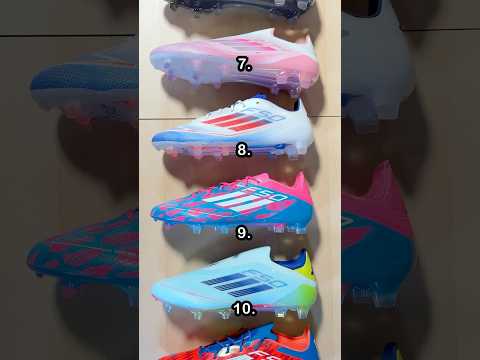 Ranking EVERY adidas F50 released 👀🔥 #footballboots #soccercleats #cleats #adidas