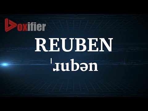 English Pronunciation of Reuben - Voxifier.com