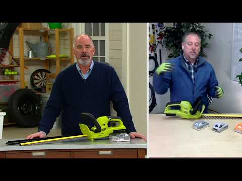 Sun Joe 24V Cordless 22" Hedge Trimmer (Tool Only) on QVC