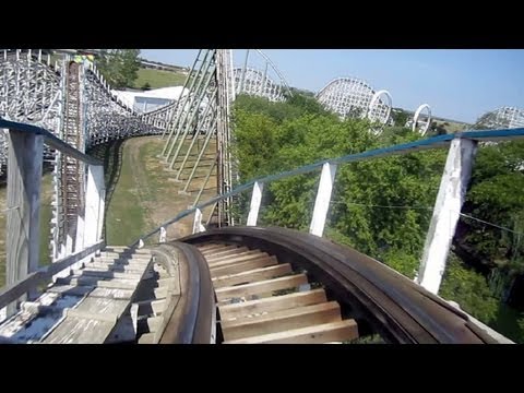 Front row point of view footage of Tornado