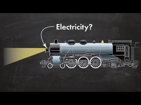 How Do Steam Locomotives Power Their Lights?
