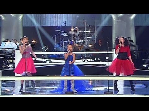 The Voice Kids RU 2014 Tatyana, Nika and Victoria — «Ту-лу-ла» Battles | Голос Дети. Поединки