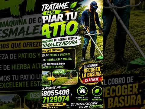 Máquina Guira desmalezadora en las Tablas los Santos pueden llamarme al 68055408 o al 67129074