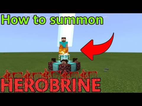 How to summon Herobrine in Minecraft(Real 100% Work)