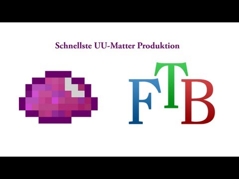 Feed the Beast- Schnelle UU-Matter Produktion [Full-HD]