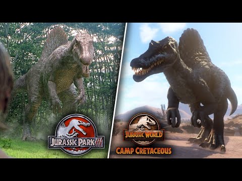 HOW YOU DIDN'T KNOW THE SPINOSAURUS CHANGED FROM JURASSIC PARK 3!