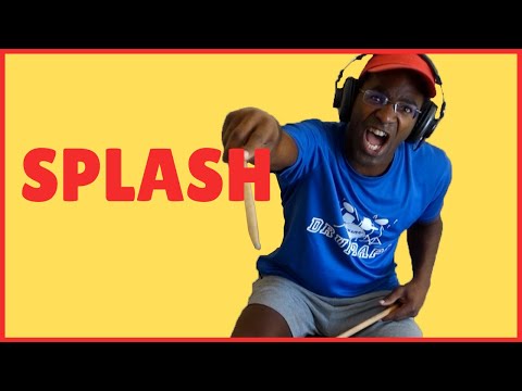 Patrice Roberts x Nessa Preppy x Travis World x Dan Evens - Splash | Drum Cover & Instruction