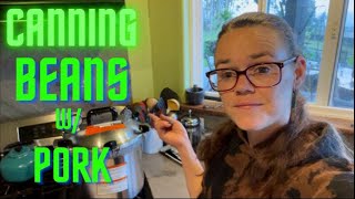 Canning Beans w/ Pork | Pressure Canning Beans | Hamakua Homestead