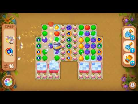 Gardenscapes level 13489 Gameplay #Bubunka