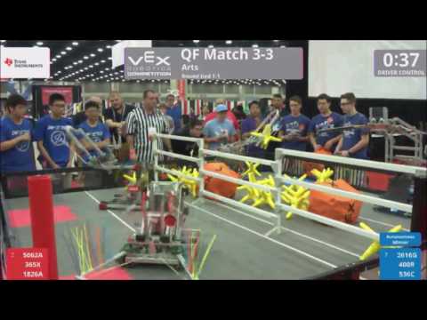 Quarterfinal 3-3 - Arts Division - VEX Worlds 2017