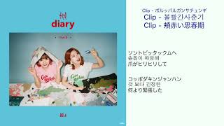 Clip - 頬赤い思春期 日本語訳（ルビ付）