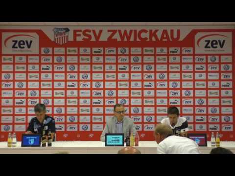 FSV Net- TV I Pressekonferenz: FSV Zwickau - 1. FC Magdeburg