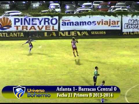 ATLANTA 1  BARRACAS 0  - RESUMEN
