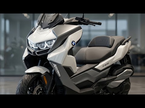 The All-New 2026 BMW C400 GT Luxury Scooter with Touring DNA
