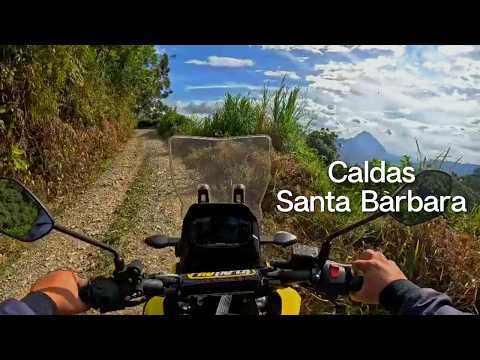 De Caldas a Santa Barbara por Sinifana | POV Suzuki Vstrom 250 SX