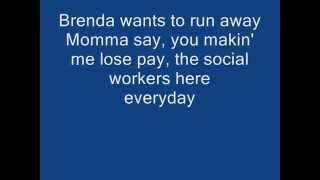 2pac-Brendas gotta baby lyrics video