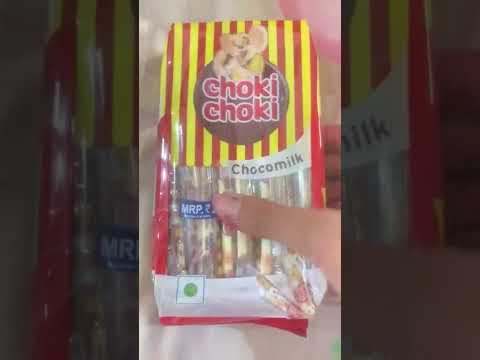 Unboxing choki choki chocolate 🍫