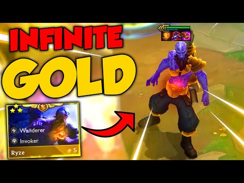 RYZE 1V9! ⭐⭐⭐INFINITE GOLD FARMER | TFT Set 9