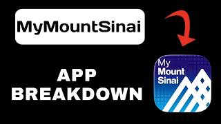 MyMountSinai App Explained - What to Expect