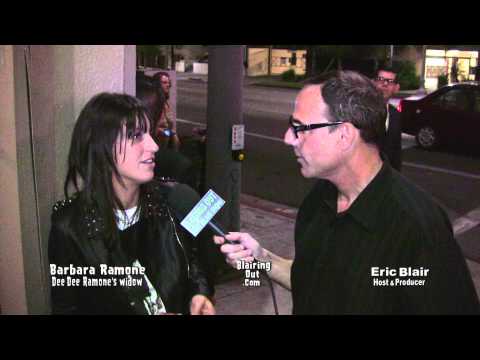 Dee Dee Ramone's widow  Barbara Ramone talks w Eric Blair. Dee Dee Ramone A Memorial Exhibition.2012