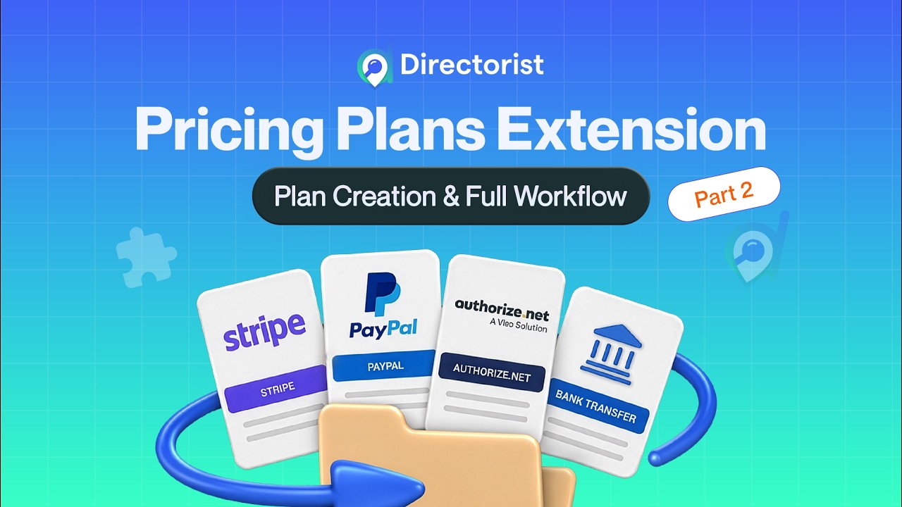 Thumbnail: Directorist Pricing Plans — the new system, end to end