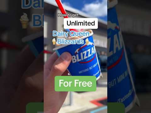 How to get Free Blizzards from Dairy Queen