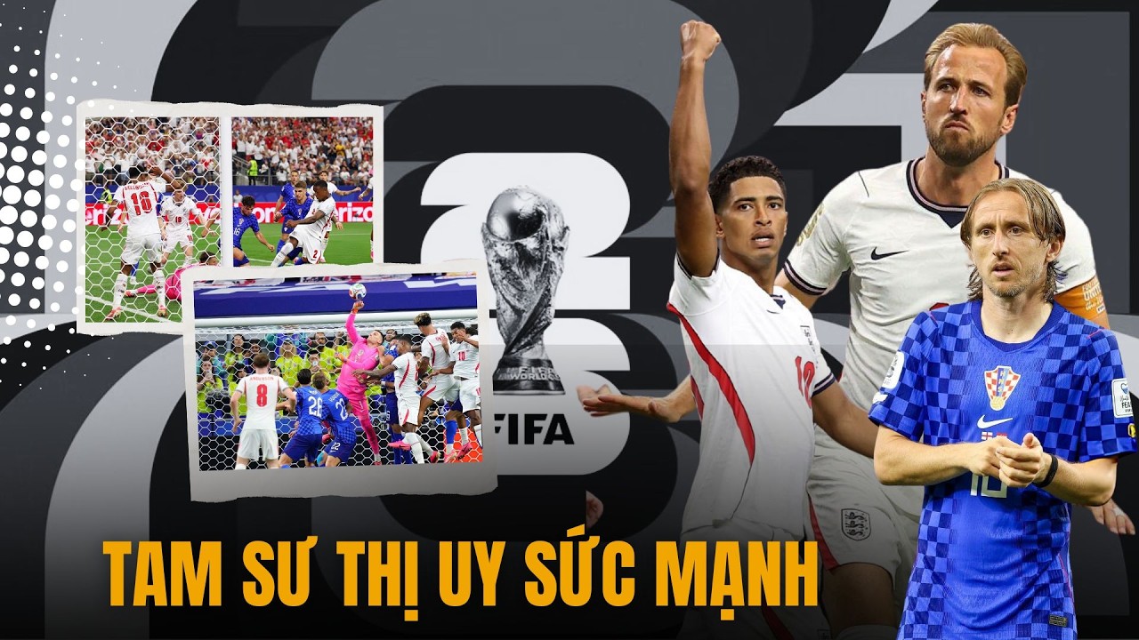 Harry Kane lập cú đúp, tuyển Anh hạ Croatia 4-2: Màn tuyên bố sức mạnh của Tam Sư tại World Cup 2026