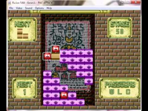 Pac-Attack - Mega Drive / Genesis Longplay