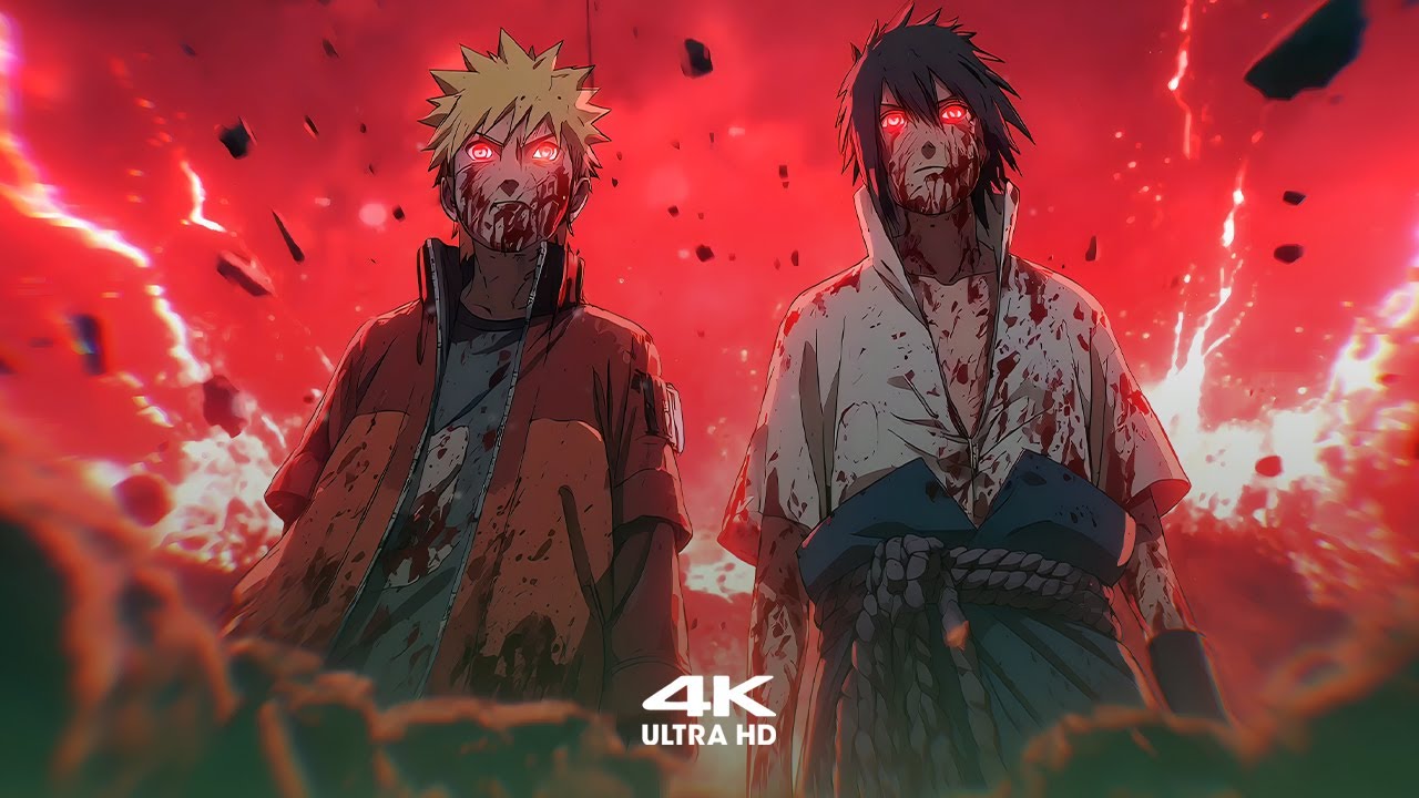Naruto vs Sasuke Final Battle 💥 | 4K Live Wallpaper + Screensaver