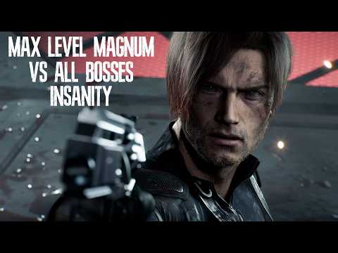 Resident Evil Requiem - MAX LEVEL Magnum Vs. All Bosses w/Ending (Insanity, 4K 60FPS)
