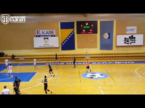 Premijer liga BiH 17/18, RK Bosna Sarajevo - RK Bosna Visoko 25:37, kraj susreta