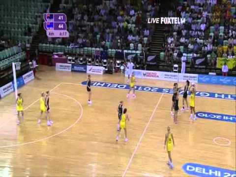 4th Quarter Commonwealth Netball Final - Delhi 2010