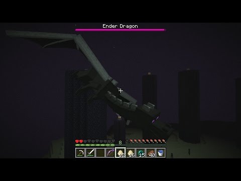 Minecraft Let's Play #20 Drakfight Utan Armor